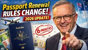 Passport Renewal Rules Change in Australia (2026 Update)