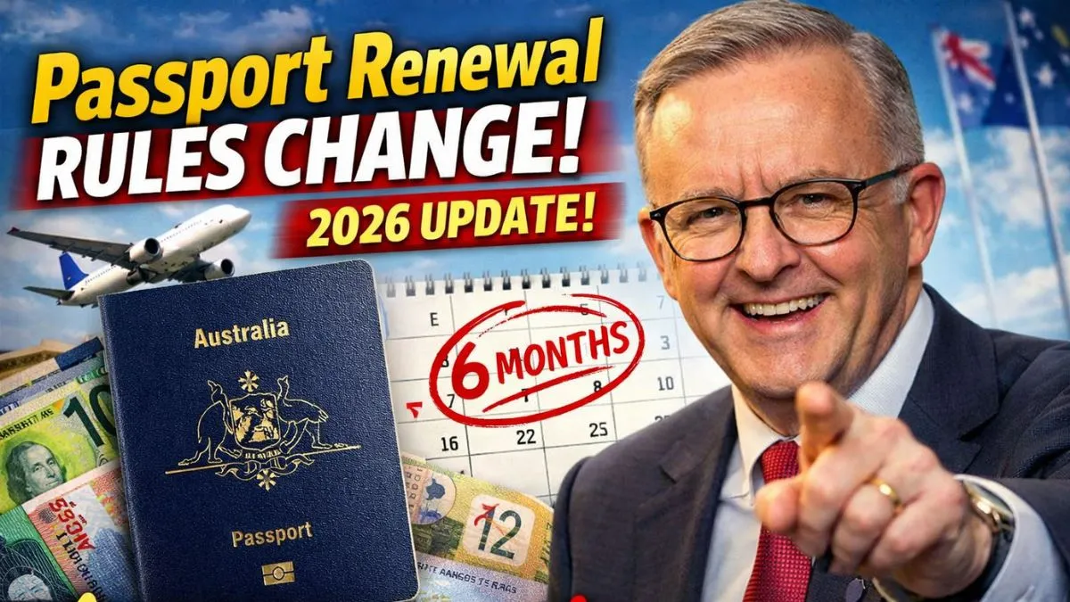 Passport Renewal Rules Change in Australia (2026 Update)